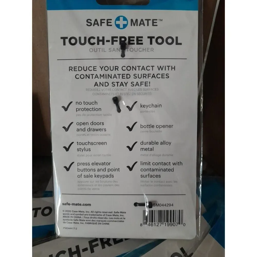 SAFE-MATE -80 KEYS TOTAL Touchless Door Keyring **Only **$12.99 + SHIPPING.